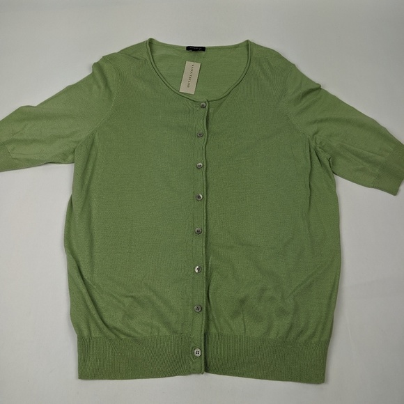 Ann Taylor Sweaters - Ann Taylor Cardigan Women's XL Green